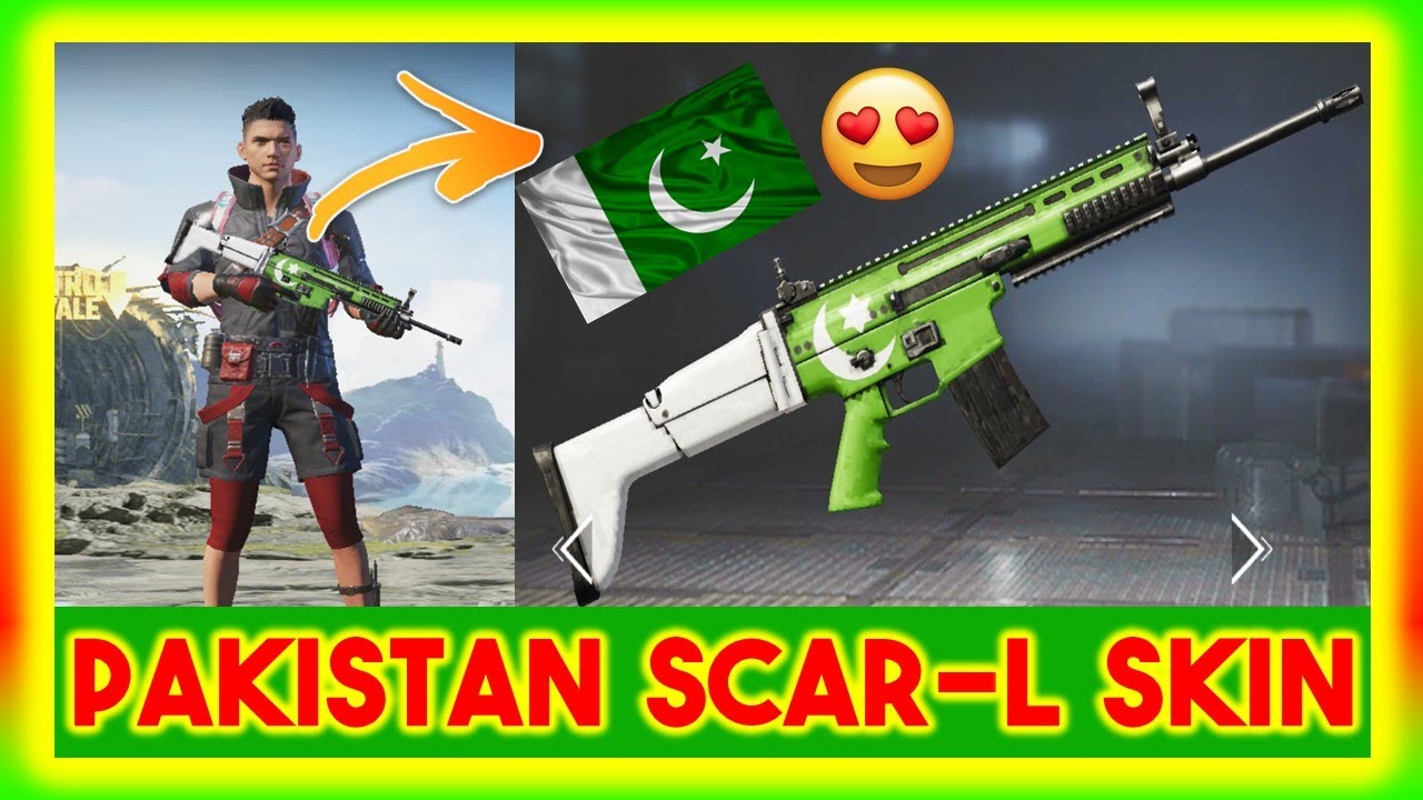 How To Get Pakistan Scar L Skin Pubg Mobile Guncraft Pubg Mobile Bilibili
