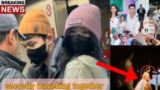 Caught on Camera: Zhao Lusi and Wu Lei Secretly Traveling Together!😱🤯