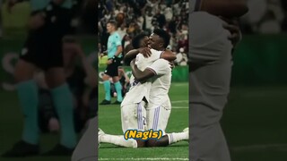 Vinicius Junior Nangis - Real Madrid vs Barcelona #shorts #dubbingbola #dubbinglucu #dubbingvideo