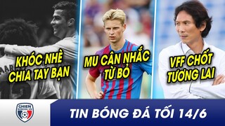 BẢN TIN TỐI 14/6: Ronaldo KHÓC sướt mướt vì Marcelo? Barca thổi giá, MU cân nhắc TỪ BỎ De Jong