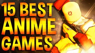 Top 15 Best Roblox Anime Games NO ONE KNOWS ABOUT