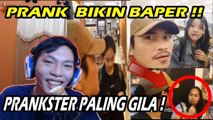 CEWEK BAPER SAMPAI TERIAK HISTERIS ‼ REACTION PRANK NO SETTINGAN BIKIN NGAKAK