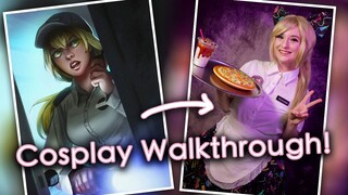 Making a Waitress Vanessa Cosplay | Cosplay Walkthrough | AnyaPanda