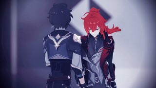 【MMD/Kaia&Diluc】Hancurkan Hatiku Sendiri