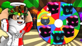 SPIN THE WHEEL FOR A *SECRET* PET IN BUBBLEGUM SIMULATOR!