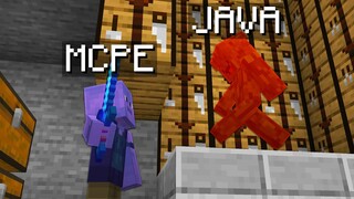 Minecraft Java Trapper vs Bedrock Trapper