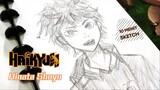 Drawing HINATA SHOYO dalam 10 Menit??「HAIKYU!!」
