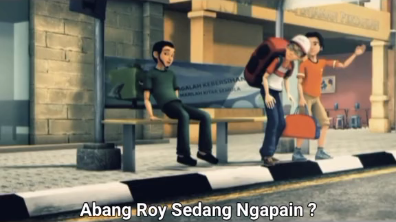 Abang Roy menurut di film Upin & Ipin