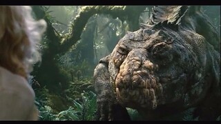 金刚：在霸王龙面前，史前巨蜥也不过是嘴里的一块肉！