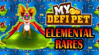 COMPLETE SET OF RARES IN MYDEFIPET