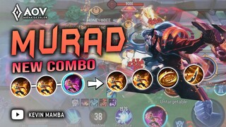 THE NEW KING JUNGLE! MURAD NEW PATCH! COMBO BARU UNLIMITED ULTI JADI OP BANGET! | AoV | RoV |