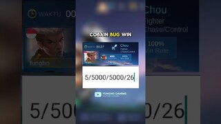 Cobain Bug WR 100% Mobile Legends