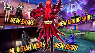 BIG UPDATES - 2 FREE ELITE SKIN, VALIR LEGEND SKIN, MLBB x STAR WARS | MOBILE LEGENDS BANG BANG