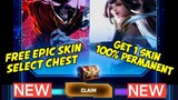 MLBB BROWSER EVENT! FREE EPIC SKIN SELECTION CHEST - MOBILE LEGENDS