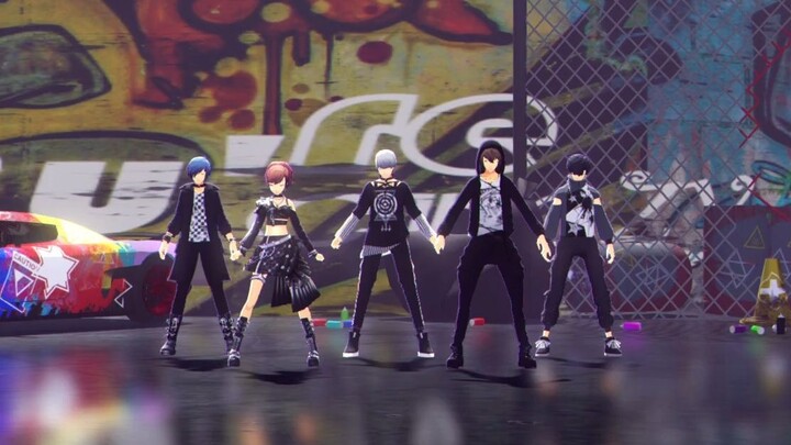 (Đã sửa lỗi) [MMD Persona] Ngoài đường [P345wild Group]