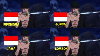 Parody 4 Bahasa || Sang Wakil Kapten Zoro