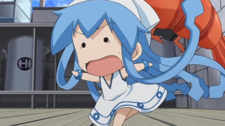 Daily persecution of the squid girl: On that day, the little squid remembered the fear of being domi