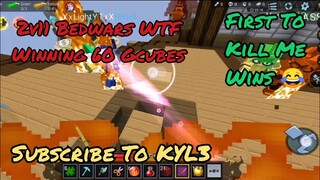 Blockman Go - KYL3's giveaway 60 GCube 2v11