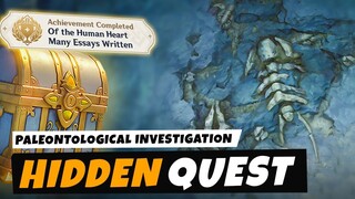 Khadevi Hidden Quest 3/3  "Paleontological Investigation"  | Genshin Impact Hidden Quest The Chasm