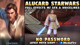 Alucard Starwars Skin Script No Password | Alucard Obi-Wan Kenobi Skin Script | Mobile Legends