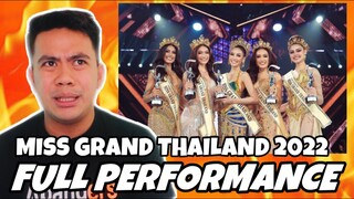 ATEBANG REACTION | MISS GRAND 2022 THAILAND FULL PERFORMANCE ENGFA WARAHA #mgi2022