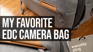 My Favorite Everyday Carry Camera Bag. Peak Design Everyday Sling 3L