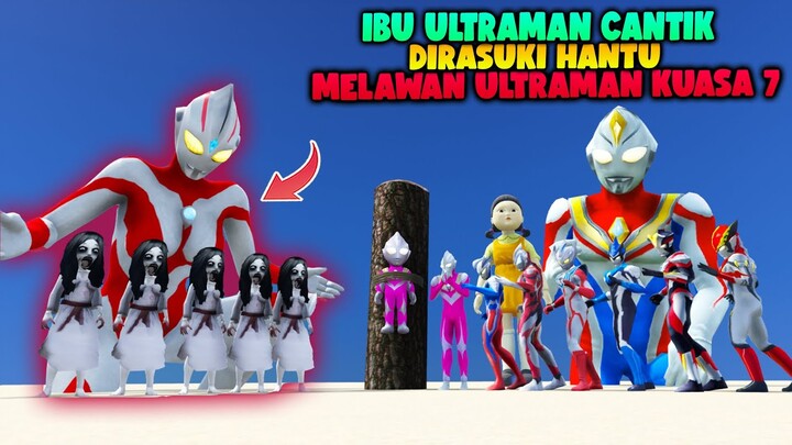 IBU ULTRAMAN CANTIK PERANG MELAWAN ULTRAMAN DYNA DAN ULTRAMAN KUASA 7 - GTA 5 ULTRAMAN