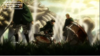 Keputusan Levi Mengikuti Erwin (Shingeki no Kyojin Sub Indo)