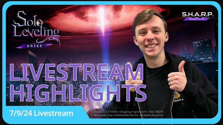 7/9/24 Livestream Highlights