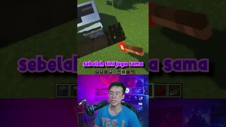 Cara Membuat Jungkat Jungkit Bisa Dipakai Di Minecraft #shorts