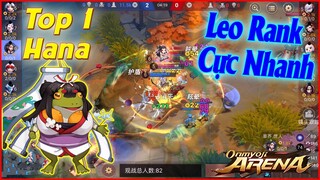 🌸Onmyoji Arena: TOP 1 Hana Đi SP Rừng Địch Gank Cũng Phải Bó Tay - SP Vừa Khỏe Vừa Có Dame Phép