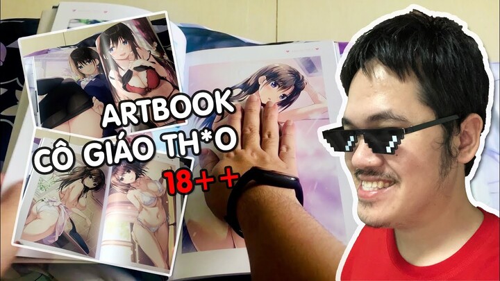 Tôi bóc tem và Review Artbook CÔ GIÁO THẢO mười tám cộng??