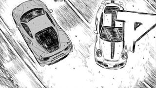 Initial D sequel chapter 77-78 Porsche 911 is in a bad shape Toyota 86 ranks fifth "MF Ghost" comic 