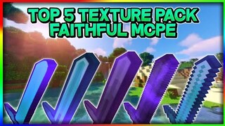 TOP 5 TEXTURE PACK FAITHFUL | 512x512 / 256x256 / 128x128 / 64x64 / 32x32