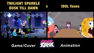Twilight Sparkle “DUSK TILL DAWN” But Everyone Sings It | Come Learn With Pibby | FNF Animation