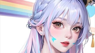 ASMR RAINBOW SLIME | WAX TREND