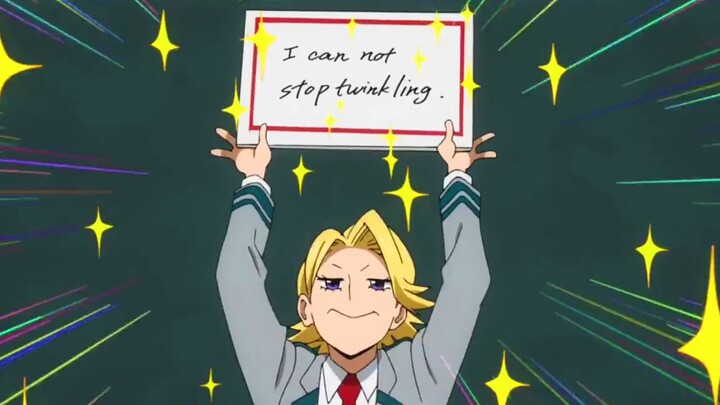 Aoyama can't stop twinkling ✧ | My Hero Academia