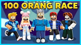 SERU! Aku Mengumpulkan 100 Orang Untuk Balapan Di Tower Of Indonesia - Roblox Indonesia