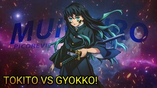 DUEL TERPANAS MUICHIRO VS GYOKKO || KIMETSU NO YAIBA