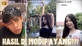 SEBELUM DAN SESUDAH DI MODIF AYANG‼️