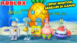 BANG BOY DAN CACA JADI SPONGEBOB ASLI DI DUNIA ROBLOX ft @Shasyaalala