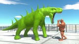 Brachiosaurus Rex Death Climb - Animal Revolt Battle Simulator