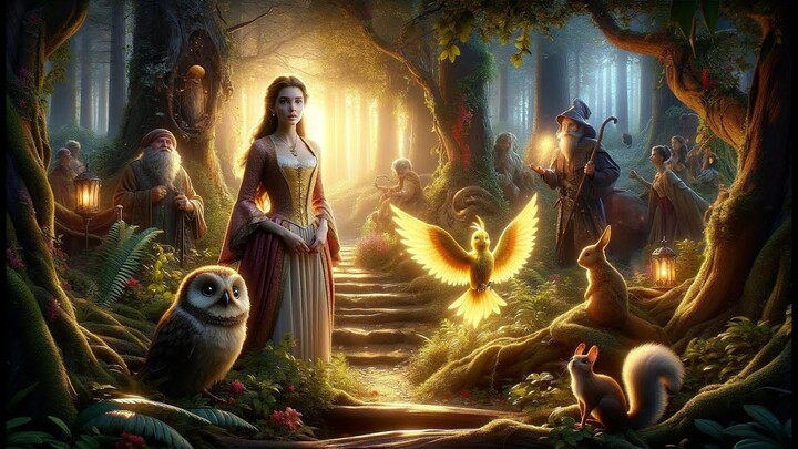 ✨🌹 Princess Rose and the Golden Bird: A Magical Adventure 🐦✨ | Bedtime Stories ✨