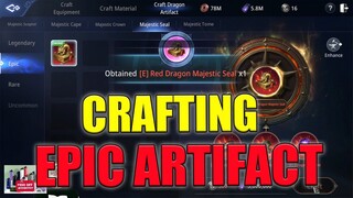 MIR4 - CRAFTING 1ST EPIC ARTIFACT | MAJESTIC SEAL  FOR MY WARRIOR |