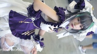 CICF2020 Con mèo dễ thương Azur Lane Cheshire cosplay Quảng Châu Comic Con