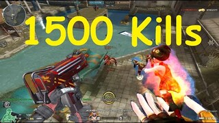 Crossfire NA ( Đột Kích ) 2.0 :  1500 KILL TMP Doll - HERO MODE x - ZOMBIE V4