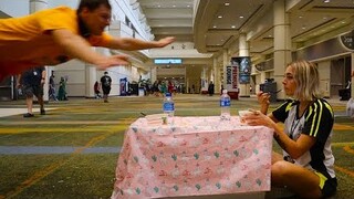 How Haikyuu!! Characters eat their food (ft. beepboopskeet and lohilohi @ MEGACON 2021)