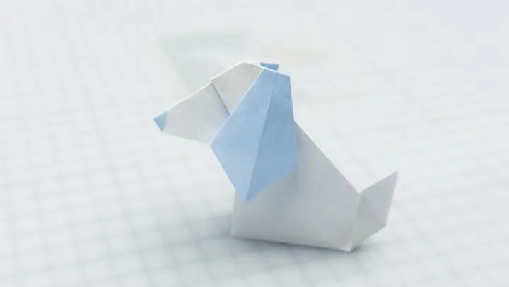 [Origami Tutorial] A Dog That Can Shake Its Head