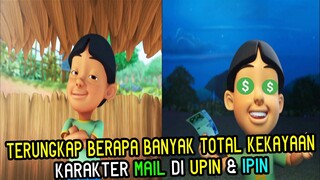 Terungkap Total Kekayaan Karakter Mail Dalam Kartun Upin & Ipin