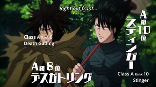 Garou thách đấu cùng 8 anh hùng  #amv